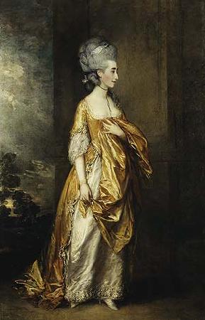 Thomas Gainsborough Portrait of Grace Elliott